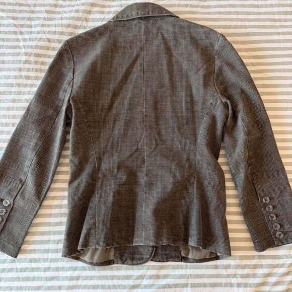 Vintage Vince Brown Blazer Size Bf 1 C - Picture 4 of 4
